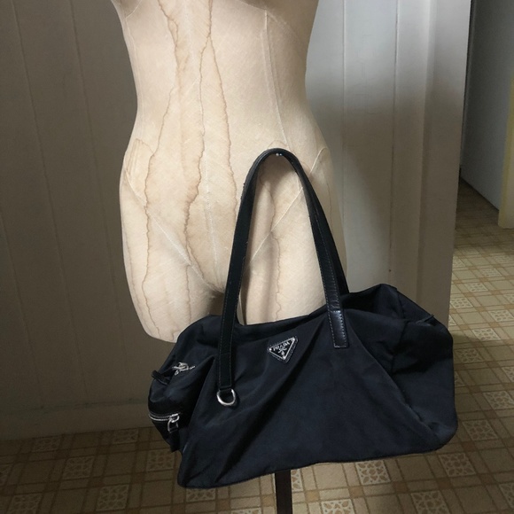 prada nylon boston bag